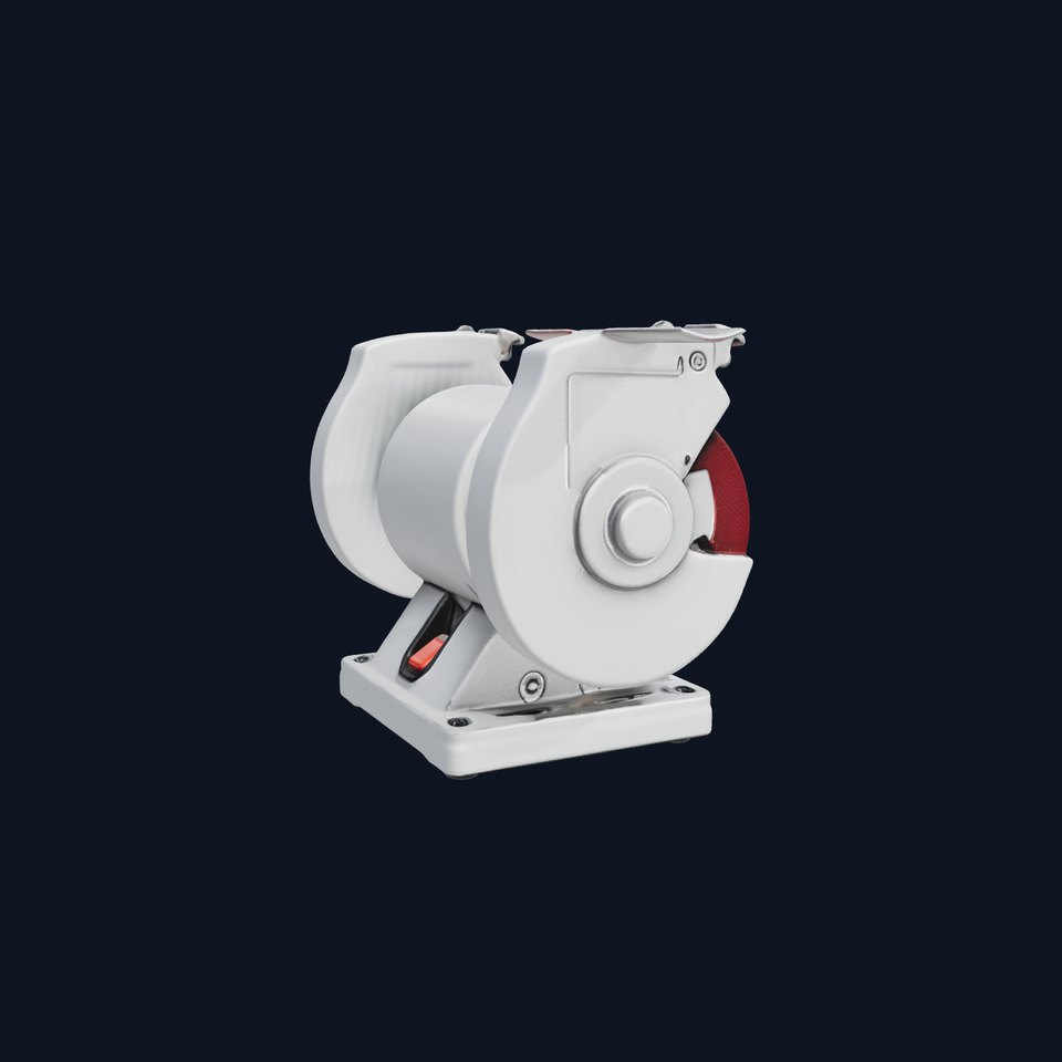 Bench Grinder Model Pack for Industrial and Workshop Scenes